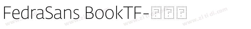 FedraSans BookTF字体转换 FedraSans BookTF字体转换